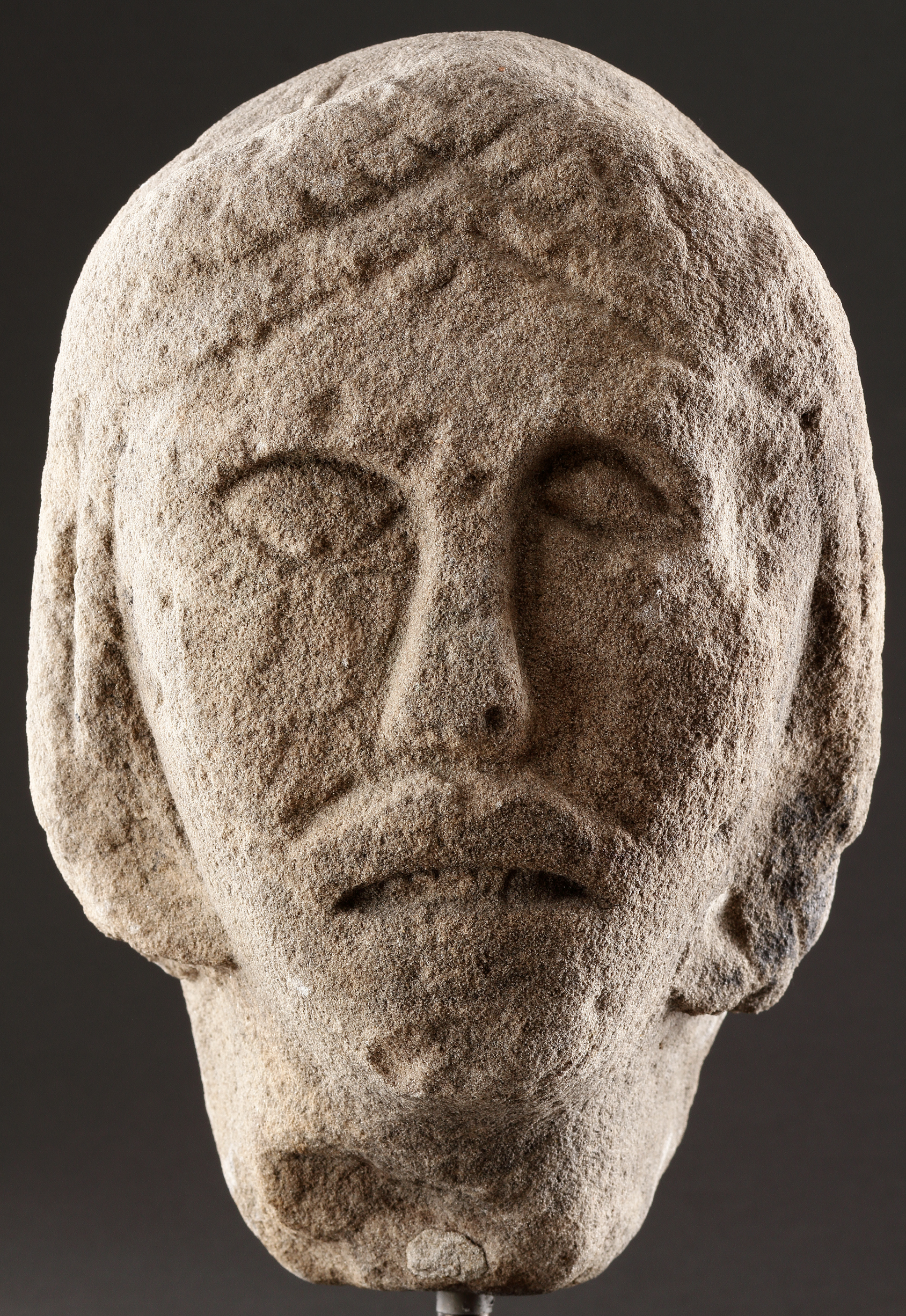 Celtic Crowned Head of a King 